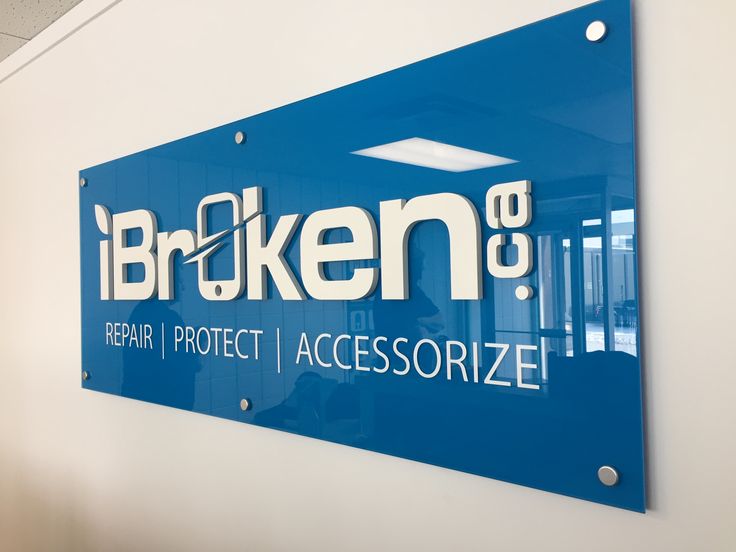 Acrylic Wall Sign